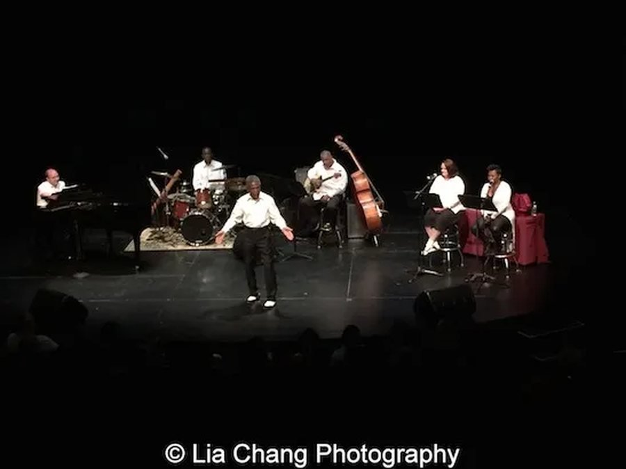 A scene from Confessions of a P.I.M.P. at Black Ensemble Theater