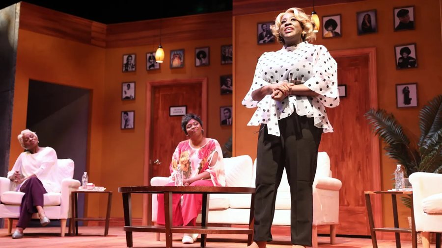 A scene from That's What Friends Are For at Black Ensemble Theater