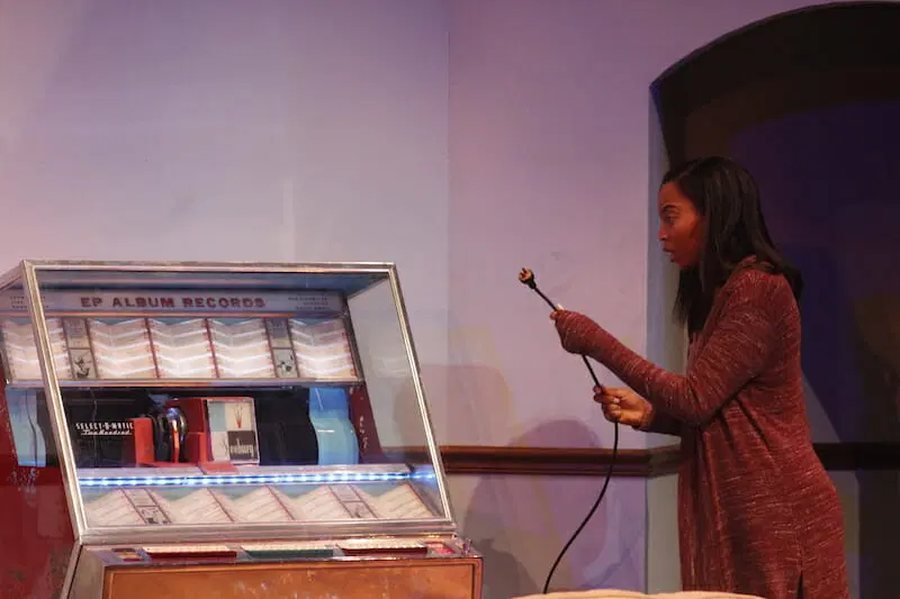 A scene from Grandma's Jukebox at Black Ensemble Theater